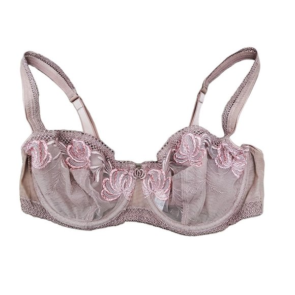 Chantelle Intimates & Sleepwear Chantelle Womens Nude Sheer Mesh